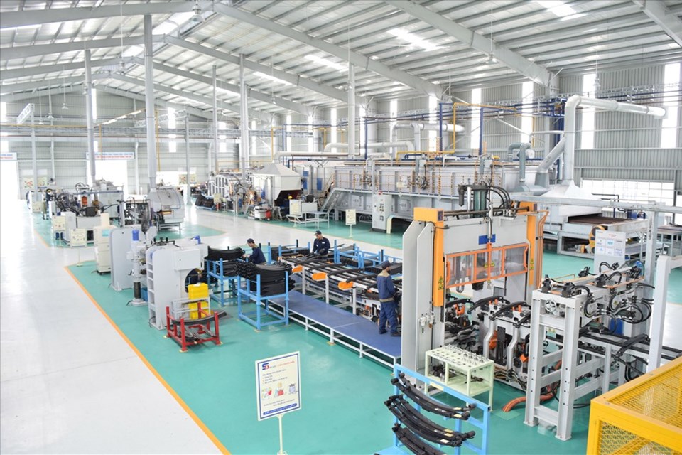Thaco nâng cao tự động hóa trong sản xuất Thaco nâng cao tự động hóa trong sản xuất