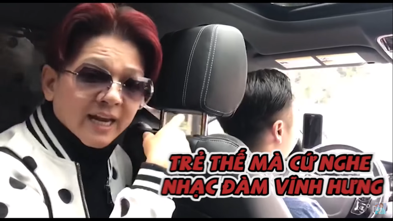Vũ Hà mệt mỏi khi nghe nhạc Đàm Vĩnh Hưng.