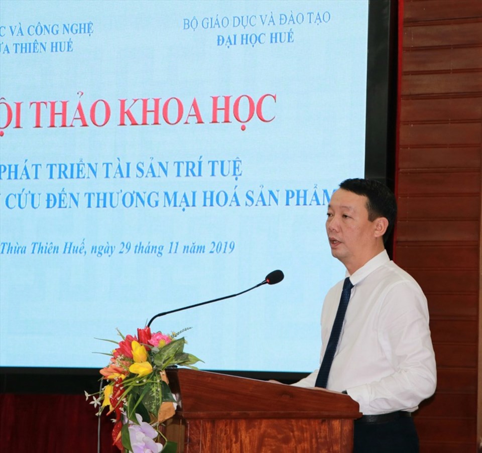 Ông Phan Thiên Định - Phó Chủ tịch UBND tỉnh Thừa Thiên - Huế phát biểu tại hội thảo. Ảnh: PĐ. Ông Phan Thiên Định - Phó Chủ tịch UBND tỉnh Thừa Thiên - Huế phát biểu tại hội thảo. Ảnh: PĐ.