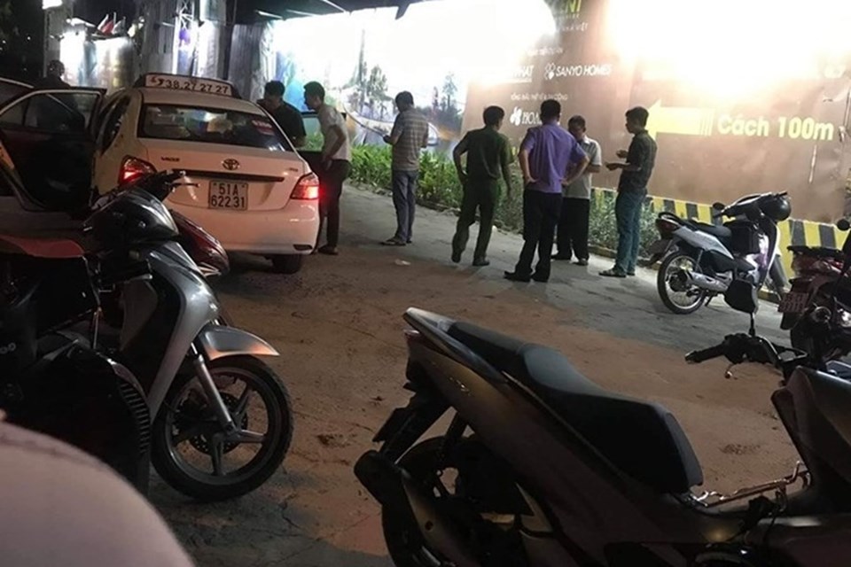 Hiện trường xảy ra vụ cướp. Hiện trường xảy ra vụ cướp.