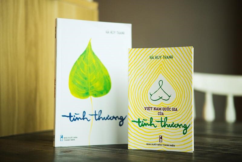 2 cuốn sách của tác giả Hà Huy Thanh. Ảnh: NVCC.