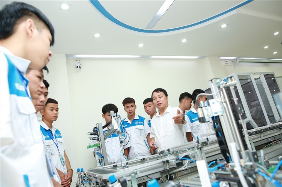 Chất lượng đào tạo nghề không ngừng được nâng lên. Ảnh Hải Nguyễn. Chất lượng đào tạo nghề không ngừng được nâng lên. Ảnh Hải Nguyễn.