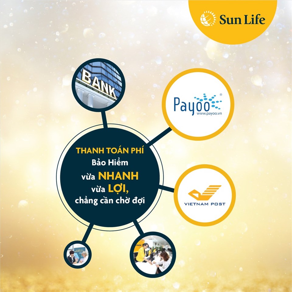 Sun Life mang lại sự tiện lợi cho khách hàng thông qua các kênh thu phí mới. Sun Life mang lại sự tiện lợi cho khách hàng thông qua các kênh thu phí mới.