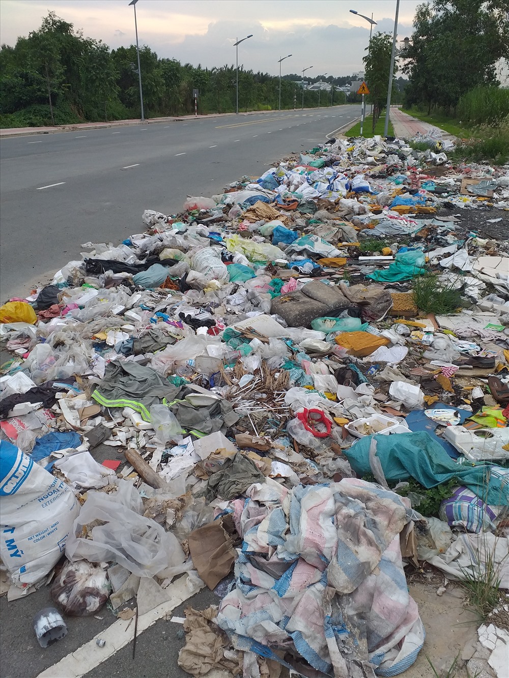 VÀ TRÀN XUỐNG CẢ LÒNG ĐƯỜNG.