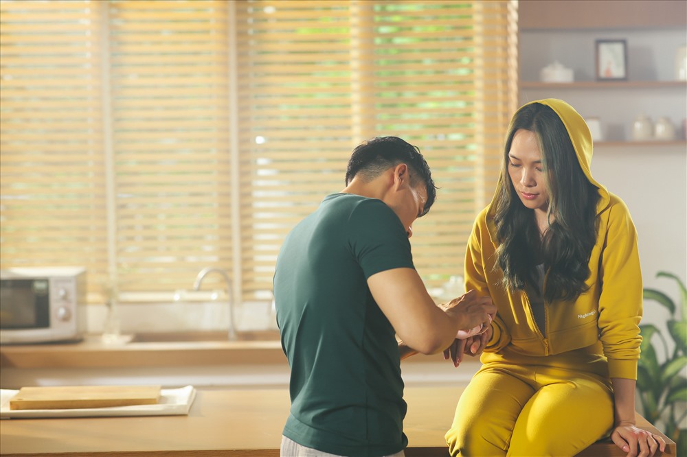 Tuy mới hợp tác nhưng cả hai diễn xuất khá ăn ý.