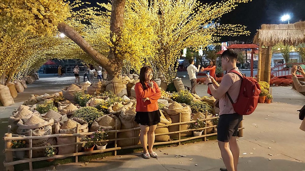 Lễ hội được tổ chức với mục đích mang đến cho khách tham dự có một không gian tết vui tươi, đậm nét truyền thống dân tộc. Ảnh: QUỲNH NHƯ