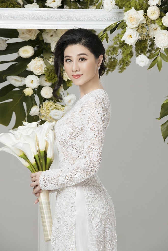 Nghệ sĩ ưu tú Quế Trân khoe vẻ trẻ trung ở tuổi 38. Ảnh: Rin Trần.