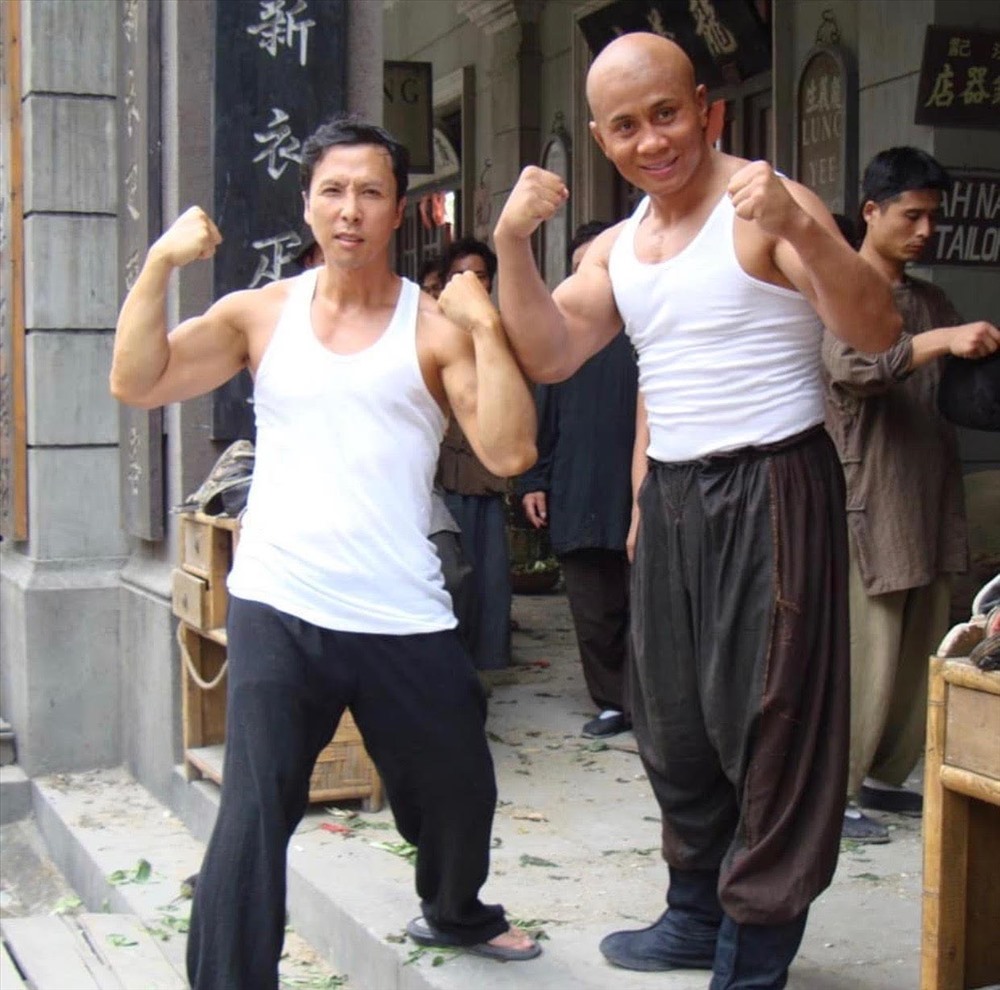 Cung Lê (phải) và Lương Triều Vỹ