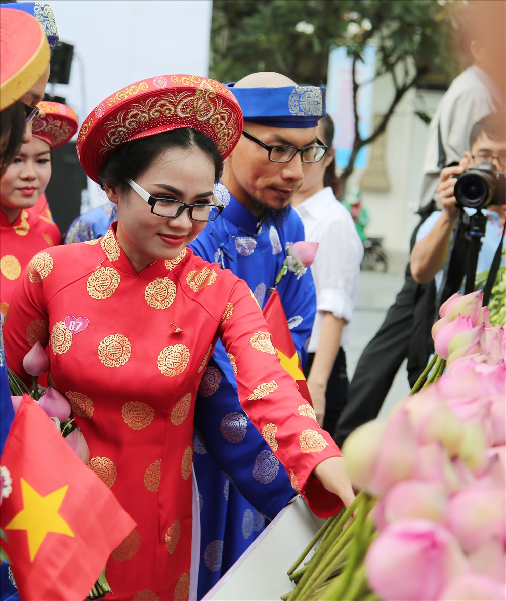 Cô dâu hạnh phúc trong lễ cưới năm 2017