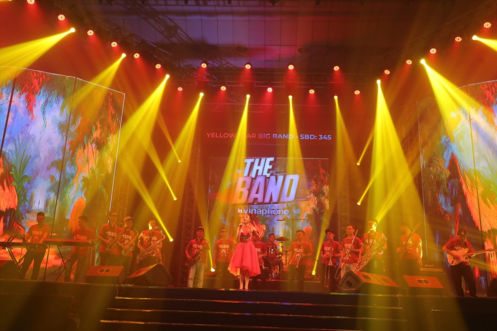 Ban nhạc giành giải Nhì Yellow Stars Bigband.