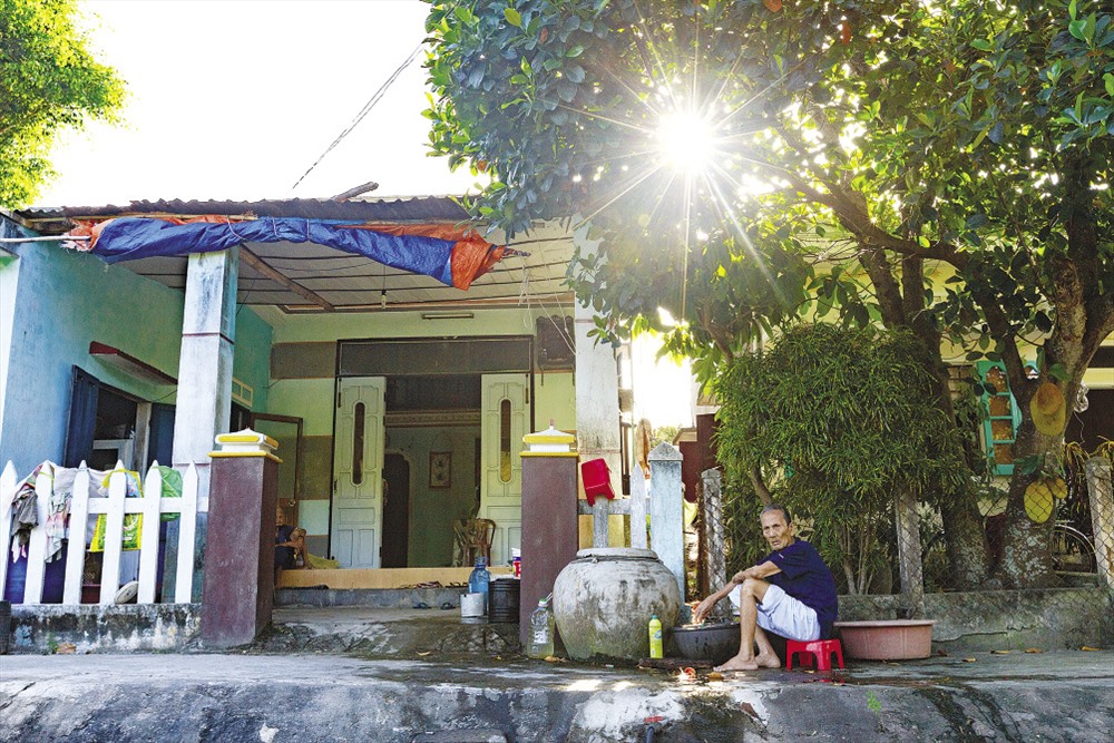 Những cư dân hiền hoà tại Cù Lao Chàm. Ảnh: LÊ TUẤN