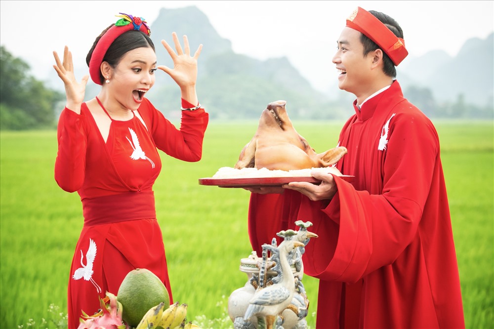 Cặp đôi có những khoảnh khắc “nhí nhố” khó quên.