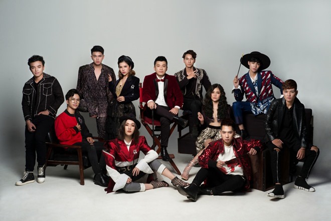 Lam Trường và các học trò trong “The Voice“. Ảnh: T. L.