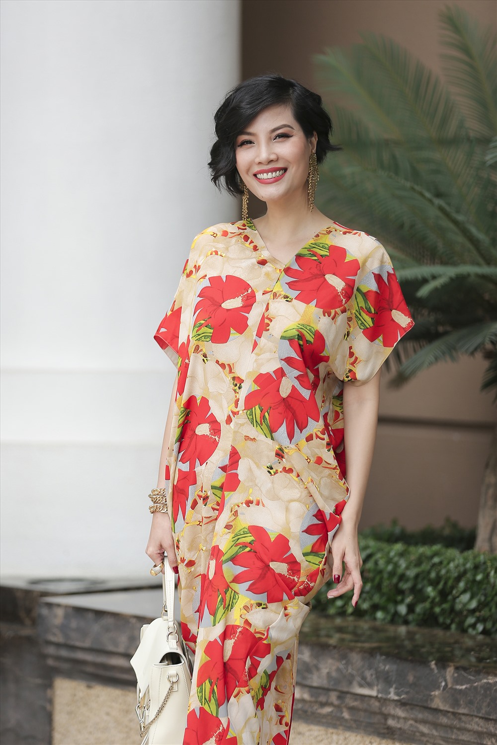 Siêu mẫu Vũ Cẩm Nhung.