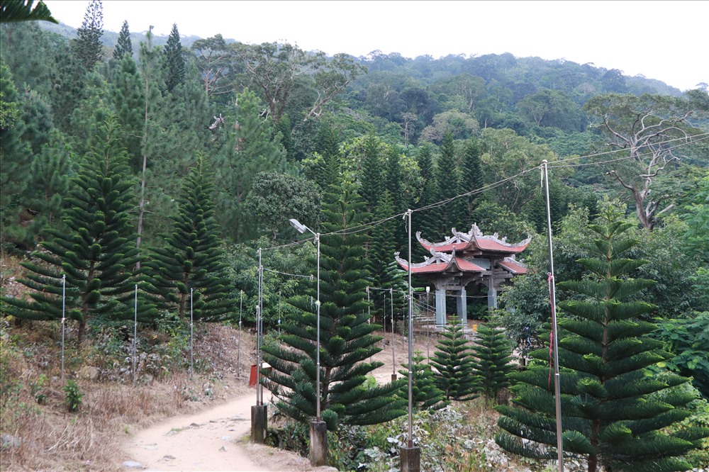 Núi Tà Cú có 2 ngôi chùa nổi tiếng là Linh Sơn Trường Thọ và Long Đoàn với tượng Phật nằm trên núi dài nhất Châu Á