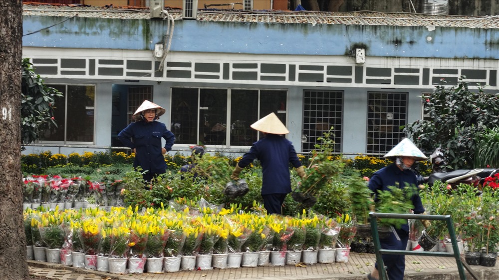 Chiều 29.1 công tác chuẩn bị cuối cùng cũng đang được gấp rút hoàn thành