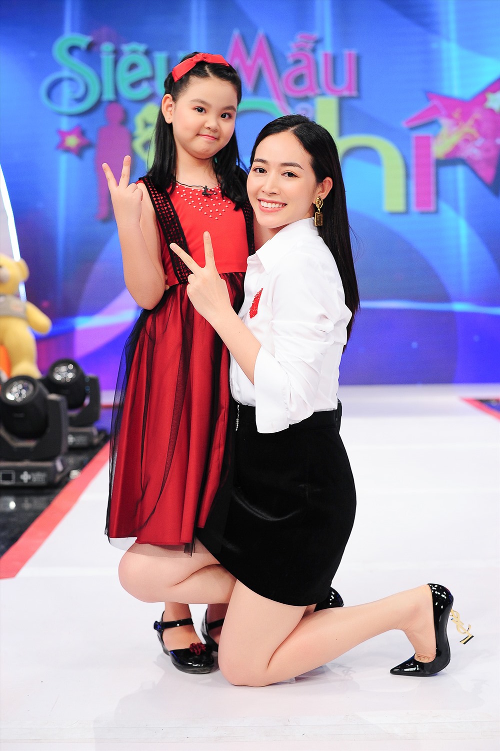 Mai Thanh Hà rất quý mến những em nhỏ, vì vậy, cô luôn ưu tiên nhận lời tham gia những chương trình của trẻ em.