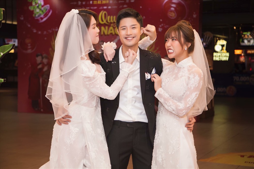 Hồ Vĩnh Anh hy vọng sẽ có dịp được hội ngộ trong một dự án phim khác với 2 mỹ nhân.