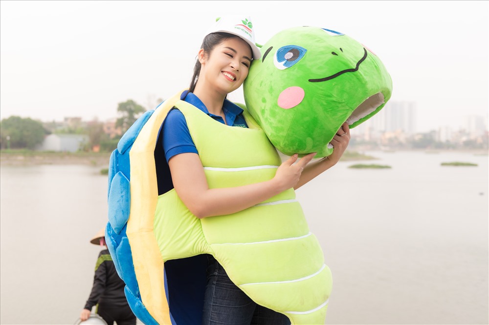Ngọc Hân cũng được mệnh danh là “Hoa hậu Xanh“.