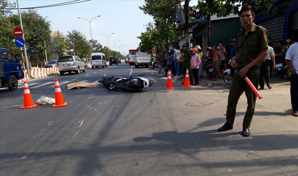 Hiện trường vụ tai nạn