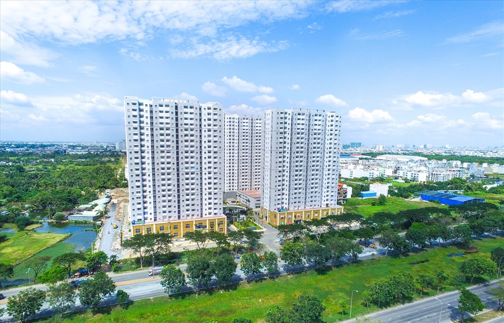 Do quỹ đất TP HCM ngày càng hạn hẹp, nên bất động sản bắt đầu đổ về vùng ven. Ảnh: T.V
