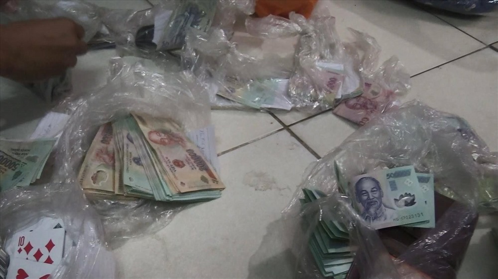 Công an đã thu giữ 150 triệu đồng.
