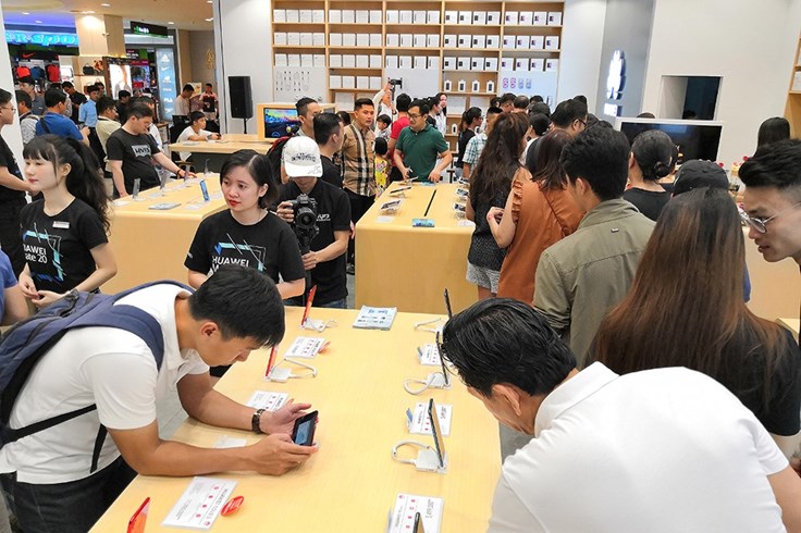 Cửa hàng trải nghiệm hiện đại nhất Đông Nam Á được Huawei mở tại SC VivoCity Cửa hàng trải nghiệm hiện đại nhất Đông Nam Á được Huawei mở tại SC VivoCity