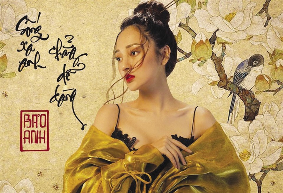 Bảo Anh gây sốt với "Sống xa anh chẳng dễ dàng". Ảnh: T.L Bảo Anh gây sốt với "Sống xa anh chẳng dễ dàng". Ảnh: T.L