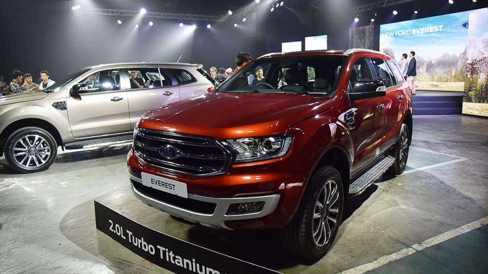 Ford Everest 2018 vừa được giới thiệu tại Thái Lan Ford Everest 2018 vừa được giới thiệu tại Thái Lan