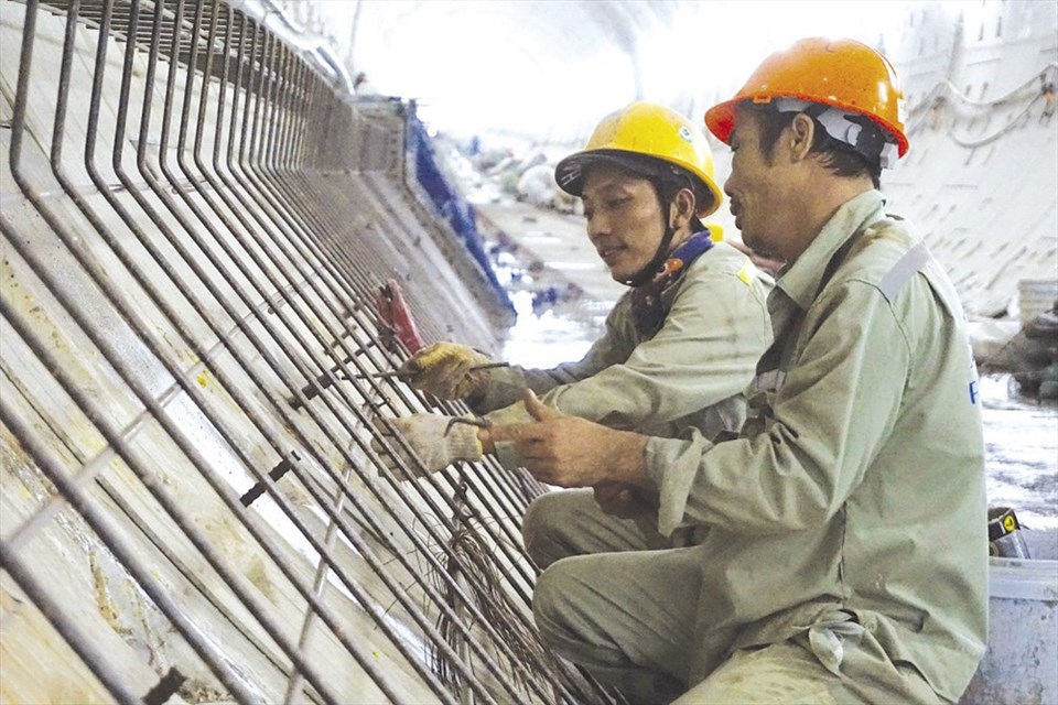 Tuyến metro đầu tiên của TPHCM dần hình thành Tuyến metro đầu tiên của TPHCM dần hình thành