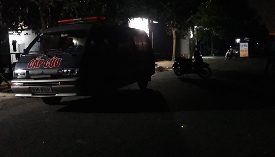 Hiện trường vụ án mạng. Hiện trường vụ án mạng.