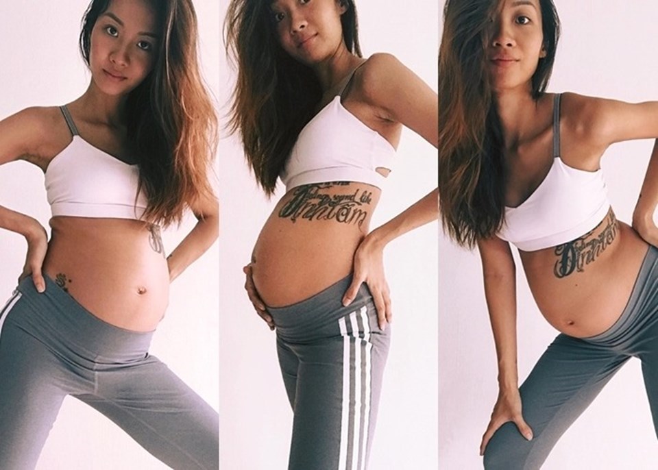 Suboi khiến người hâm mộ xuýt xoa vì vóc dáng thon gọn khi mang thai tháng thứ 6. Ảnh: Nhân vật cung cấp. Suboi khiến người hâm mộ xuýt xoa vì vóc dáng thon gọn khi mang thai tháng thứ 6. Ảnh: Nhân vật cung cấp.