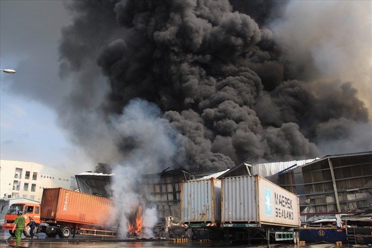 4 doanh nghiệp thiệt hại lớn trong vụ cháy nhà kho công ty Logistics 4 doanh nghiệp thiệt hại lớn trong vụ cháy nhà kho công ty Logistics