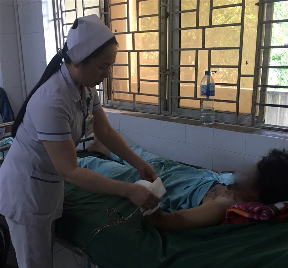 Bệnh nhân được điều trị tại BV Bệnh nhân được điều trị tại BV