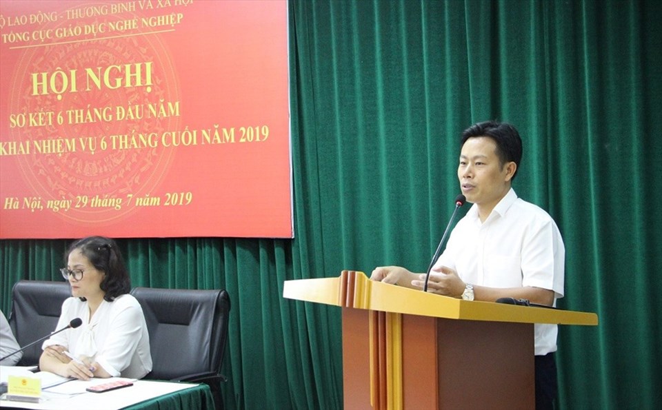 Thứ trưởng Bộ Lao động, Thương binh và Xã hội Lê Quân. Ảnh PV Thứ trưởng Bộ Lao động, Thương binh và Xã hội Lê Quân. Ảnh PV
