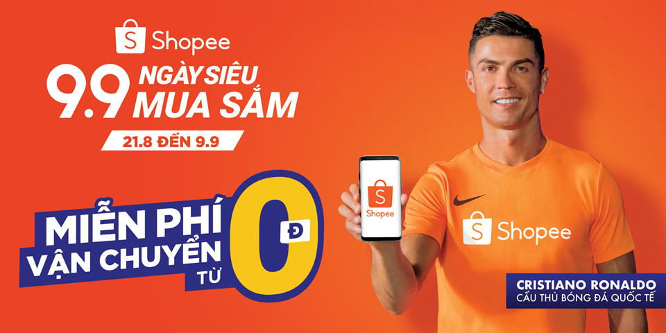 Tận hưởng hàng loạt ưu đãi hấp dẫn nhất năm trong chương trình 9.9 Ngày Siêu Mua Sắm, kéo dài từ nay đến ngày 9/9. Tận hưởng hàng loạt ưu đãi hấp dẫn nhất năm trong chương trình 9.9 Ngày Siêu Mua Sắm, kéo dài từ nay đến ngày 9/9.