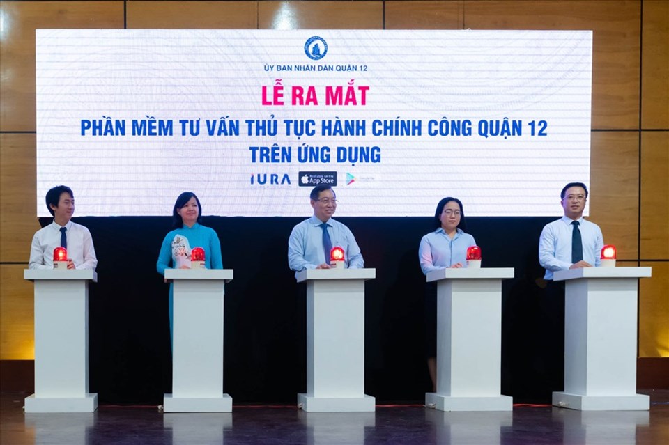Quận 12 ra mắt phần mềm tư vấn thủ tục hành chính công trực tuyến Quận 12 ra mắt phần mềm tư vấn thủ tục hành chính công trực tuyến