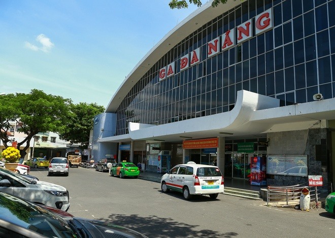 Ga đường sắt Đà Nẵng. Ảnh: Hữu Long 