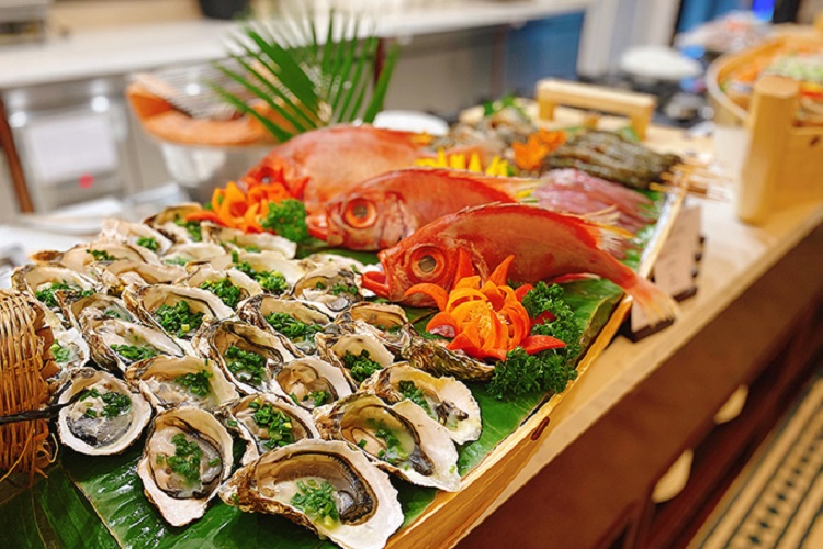 Hải sản Nha Trang tươi ngon. Ảnh: Cổng thông tin điện tử Khánh Hòa.